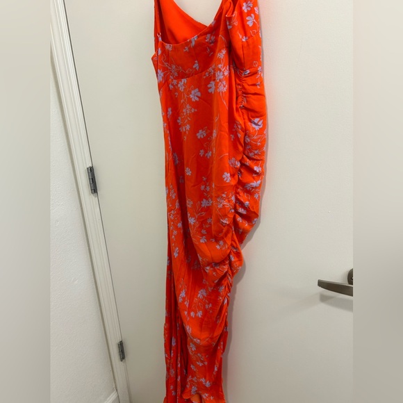 NICHOLAS Red Triangle Top Slip Dress - Picture 13 of 14